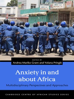cover image of Anxiety in and about Africa